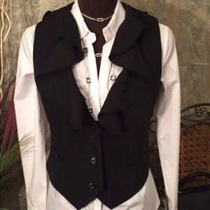 Ralph Lauren 🌹chaps stunning ruffled executive vest